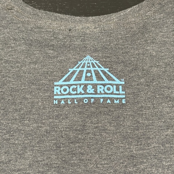 Rock and Roll Hall of Fame Grey T-Shirt with Skull Logo - 2XL - Picture 6 of 7